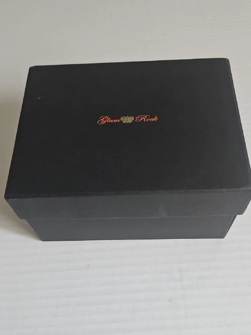 New GLAM ROCK Palm Beach GRD40059 Swiss Watch Black Leather Box & Papers NWT